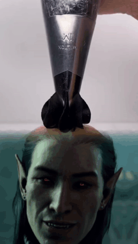 Cone On Woman's Head Saying WT GIF