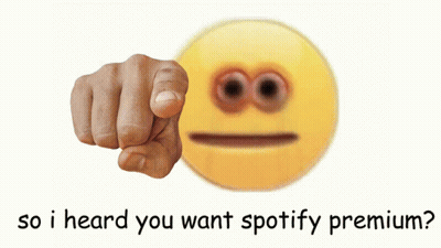 A Person Is Holding A Green Spotify Premium Card GIF