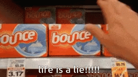 Person Reaching For Bounce Box GIF