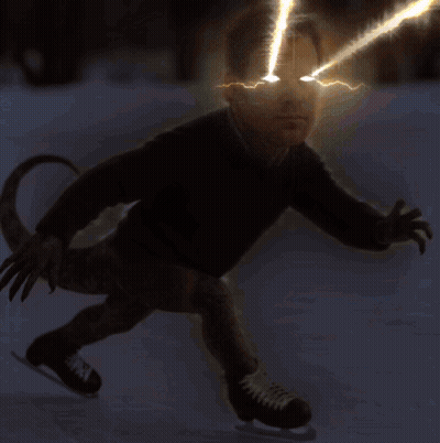 A Person Is Taking A Picture Of A Person In Flames GIF