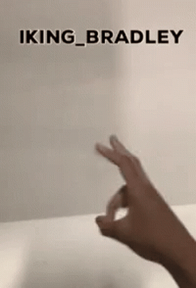 A Person 'S Hand Is Making An Ok Sign With Their Finger . GIF