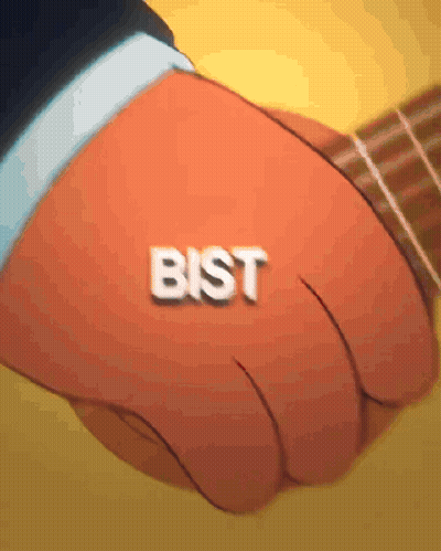A Person 'S Hand With The Word Bist On It GIF