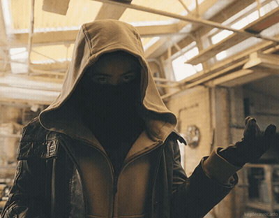 A Person Wearing A Hooded Jacket And Gloves Has The Word Kepler Avocado On The Bottom Right GIF