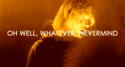 A Person With A Burning Head And The Words Oh Well Whatever Nevermind Above Them GIF