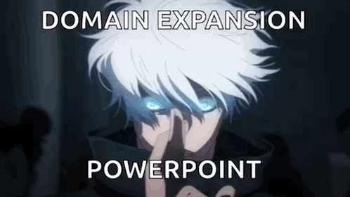 A Person With White Hair And Blue Eyes Is Holding Their Finger To Their Mouth . GIF