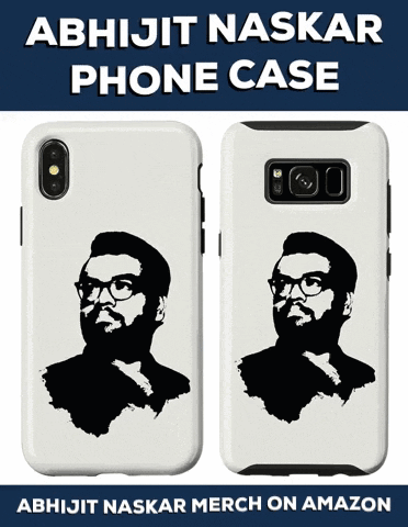 A Phone Case That Says Abhijit Naskar Phone Case On It GIF