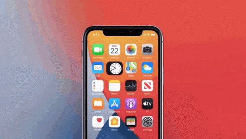 A Phone Displays The Time As 9:41 On Mon 22Nd GIF