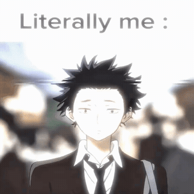 A Picture Of A Boy In A Suit And Tie With The Words Literally Me Above Him GIF