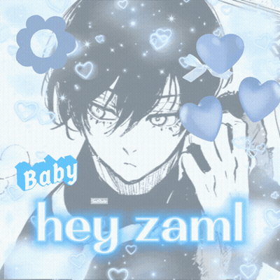 A Picture Of A Boy With The Words Baby And Hey Zaml GIF