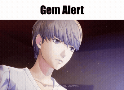 A Picture Of A Boy With The Words Gem Alert Written Above Him GIF
