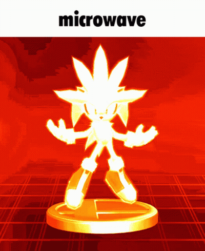 A Picture Of A Cartoon Character That Says Microwave On It GIF