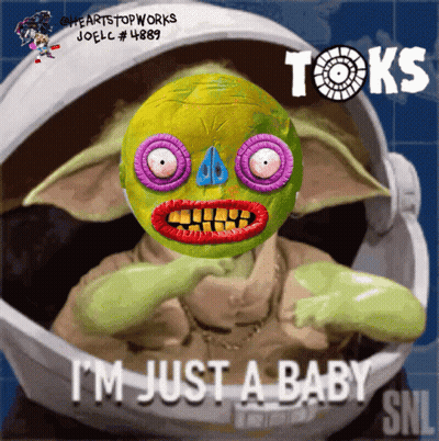 A Picture Of A Cartoon Character With The Caption I 'M Just A Baby GIF