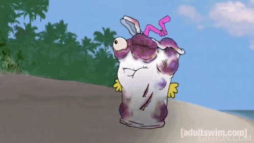 Cartoon Character With Adultswim.com Website GIF