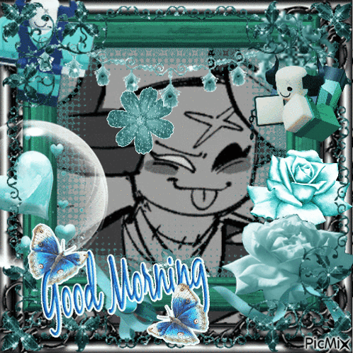 Cartoon Character Saying Good Morning GIF