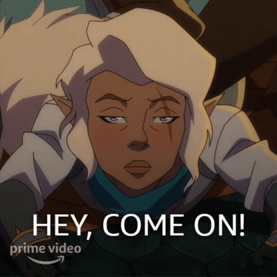 A Picture Of A Cartoon Character With The Words Hey Come On On The Bottom GIF