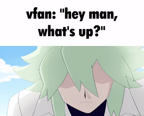 A Picture Of A Cartoon Character With The Words " Hey Man What 'S Up " On It GIF