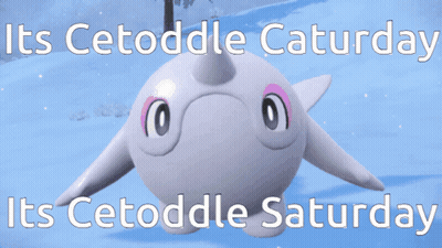 A Picture Of A Cartoon Character With The Words " Its Cetoodle Saturday Its Cetoodle Saturday " GIF