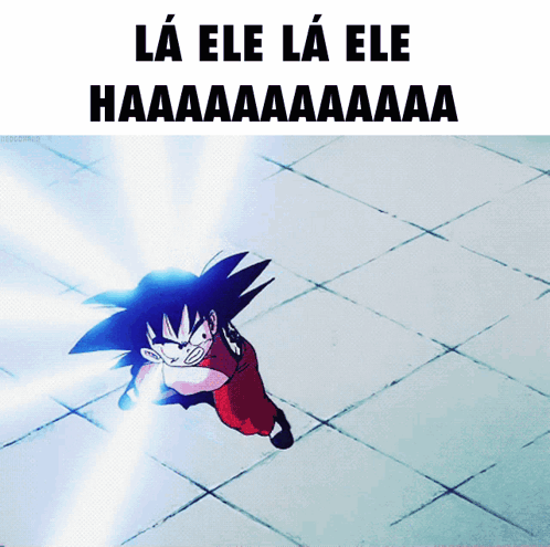 A Picture Of A Cartoon Character With The Words La Ele La Ele Haaa GIF