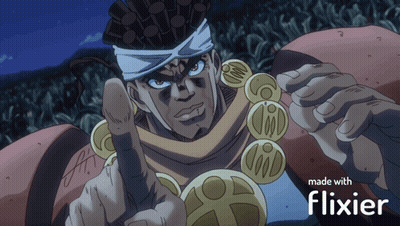 A Picture Of A Cartoon Character With The Words Made With Flixier At The Bottom GIF