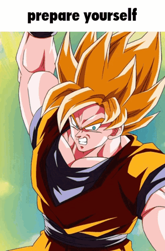 A Picture Of A Cartoon Character With The Words Prepare Yourself Above Him GIF