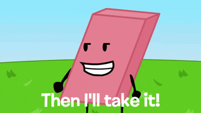 A Picture Of A Cartoon Character With The Words Then I 'Ll Take It GIF