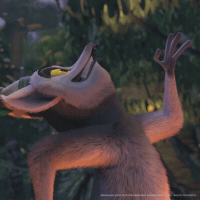 A Picture Of A Cartoon Monkey With The Words Movr It Written On It GIF