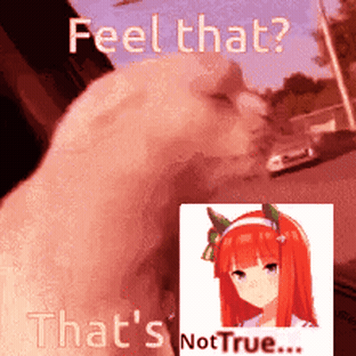 A Picture Of A Cat And A Picture Of A Girl With The Words Feel That And That 'S Not True GIF
