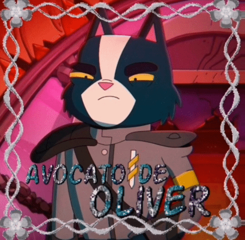 A Picture Of A Cat With The Name Avocato De Oliver GIF