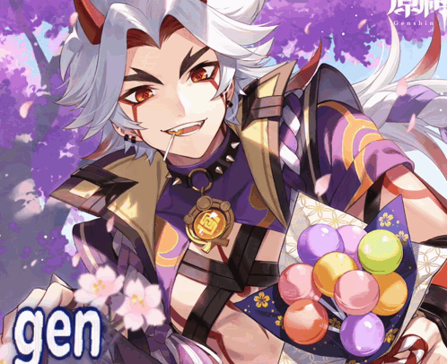 A Picture Of A Character With The Word Gen On It GIF