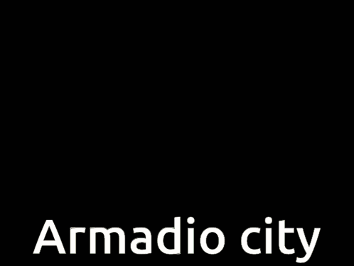 A Picture Of A City With The Words Armadio City On It GIF
