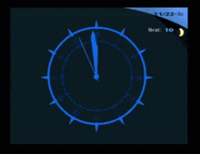 A Picture Of A Clock With The Words " Tictac Ng Accepted The Friend Request " Below It GIF