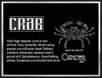 A Picture Of A Crab With The Words " Very High Appeal Love Is One Of Kind " On It GIF
