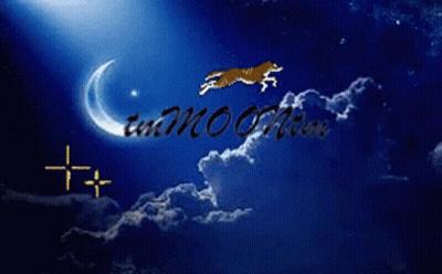 A Picture Of A Crescent Moon With The Words Coming Soon Written On It GIF