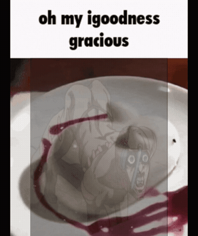 a picture of a dessert with the words oh my iggoodness gracious below it