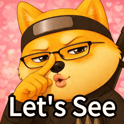 A Picture Of A Dog Wearing Glasses And A Headband With The Words Let 'S See Below It GIF