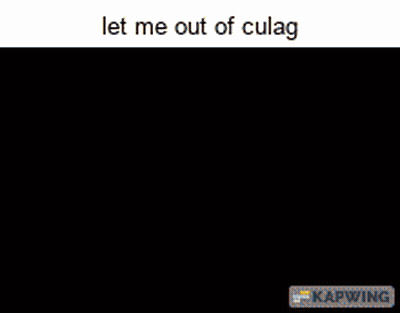 A Picture Of A Duck With The Words Let Me Out Of Culag GIF