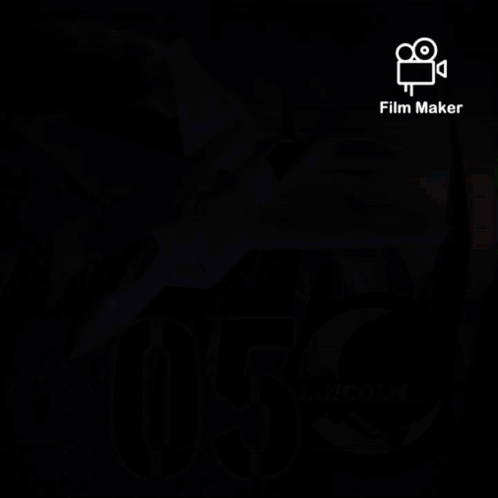 A Picture Of A Fighter Jet With A Film Maker Icon Above It GIF