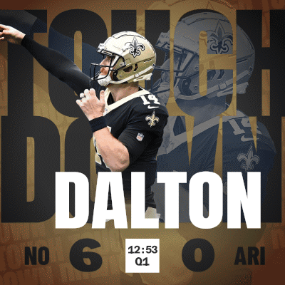A Picture Of A Football Player With The Name Dalton On The Bottom GIF