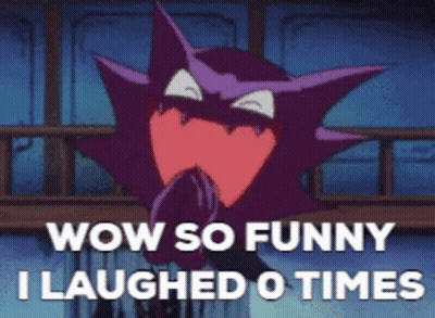 A Picture Of A Ghost With The Words Wow So Funny I Laughed O Times GIF