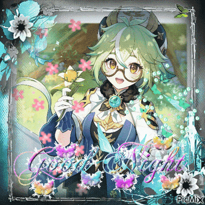 A Picture Of A Girl Holding A Flower With The Words Castle Night On The Bottom Right GIF