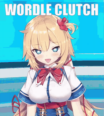 A Picture Of A Girl With The Words Wordle Clutch Written On It GIF