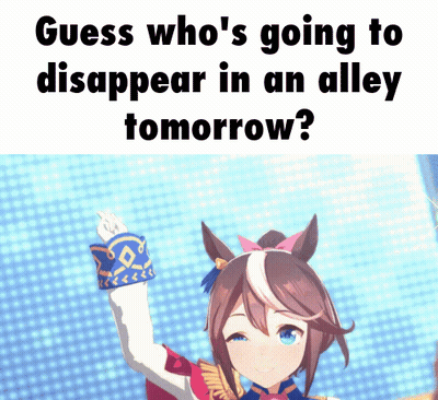 A Picture Of A Horse With The Caption Guess Who 'S Going To Disappear In An Alley Tomorrow ? GIF