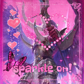 A Picture Of A Knight Holding A Sword With The Words Sparkle On On The Bottom GIF