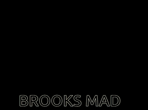 A Picture Of A Lion And A Chimpanzee With The Words Brooks Mad GIF