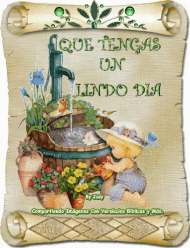 Little Girl With Que Tienes Un Lindo Dia GIF