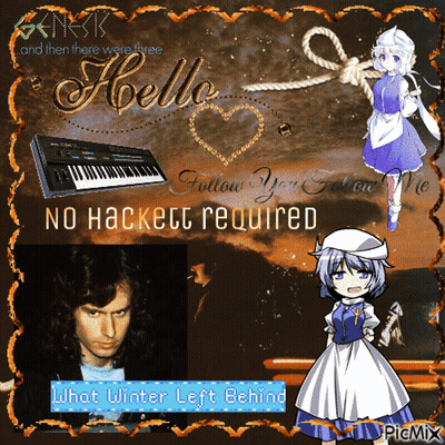A Picture Of A Man And A Girl With The Words No Hackett Required GIF