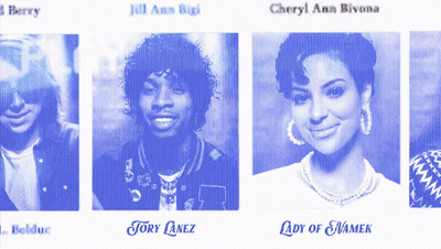 A Picture Of A Man And A Woman With The Name Tory Lanez GIF