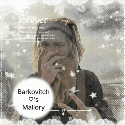 A Picture Of A Man Covering His Face With A Towel And The Words Forever Barkovitch 'S Mallory GIF