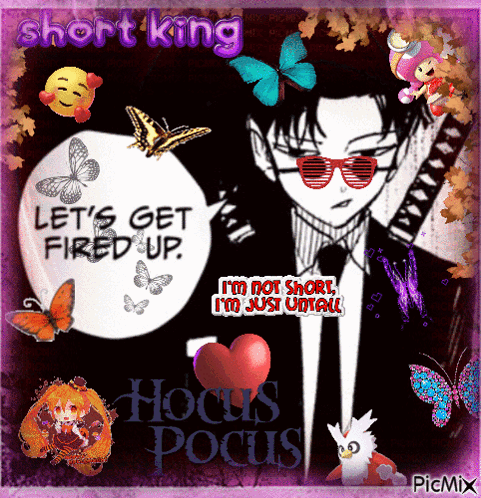 A Picture Of A Man In A Suit And Tie With The Words Let 'S Get Fired Up On It GIF