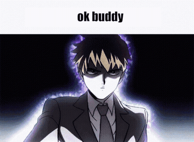 A Picture Of A Man In A Suit And Tie With The Words Ok Buddy Above Him GIF